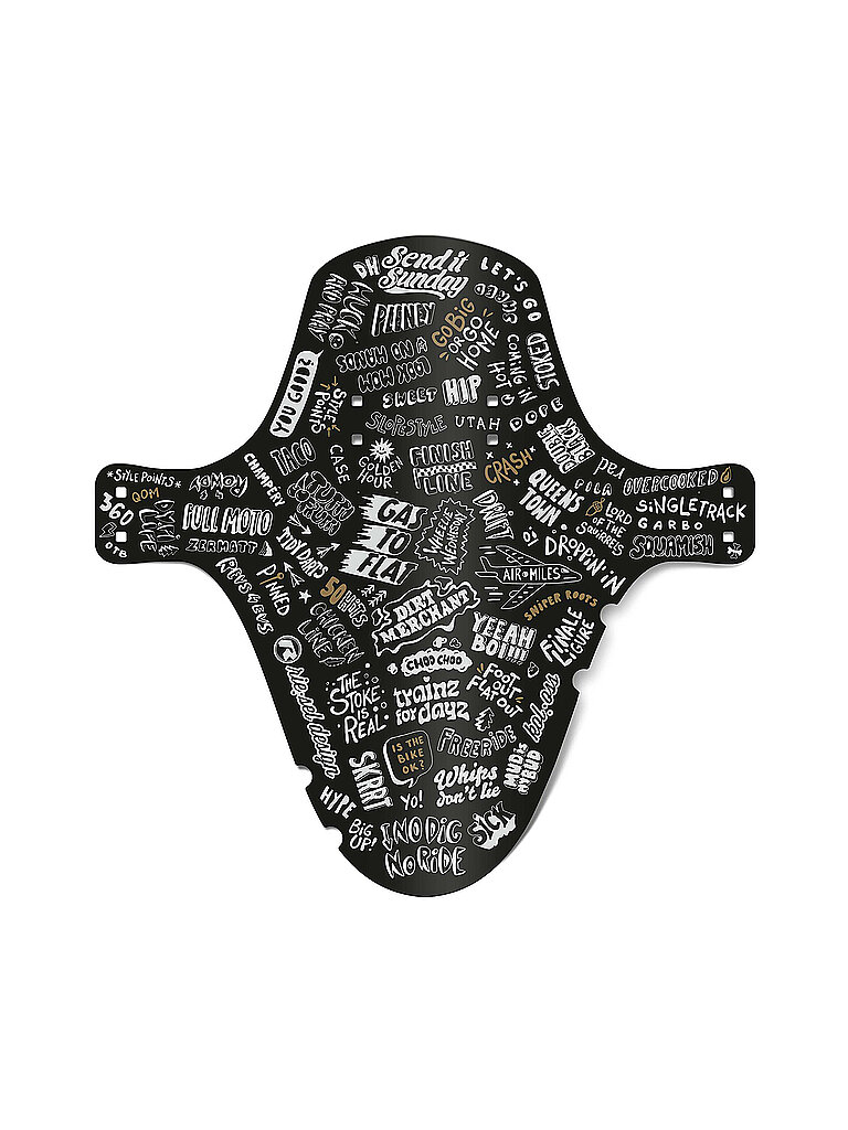 RIESEL DESIGN Mudguard kol:oss Slang schwarz